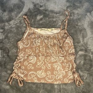 Mushroom Design Crop Top!